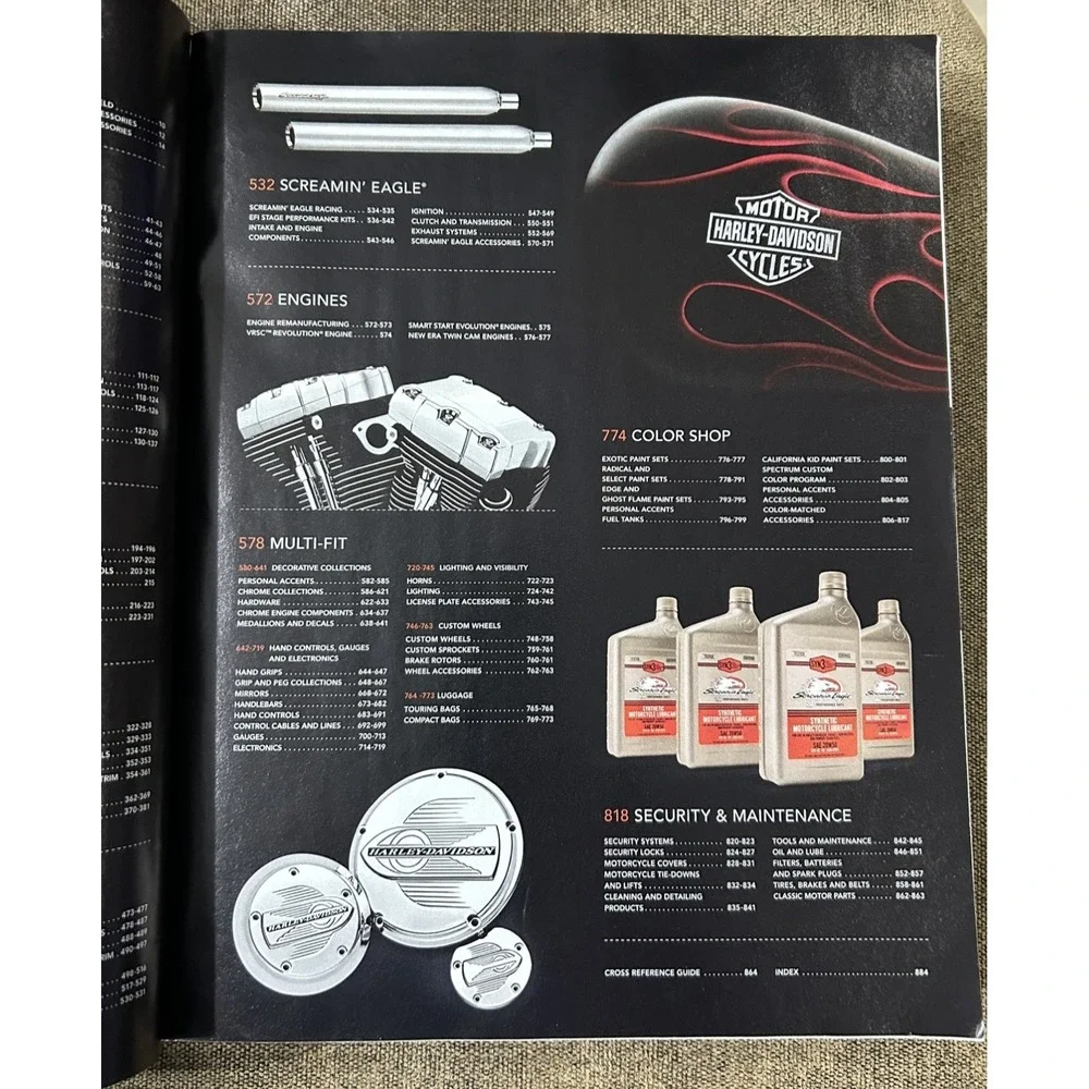 Harley-Davidson 2007 Genuine Motor Parts & Accessories Catalog Motorcycle OEM